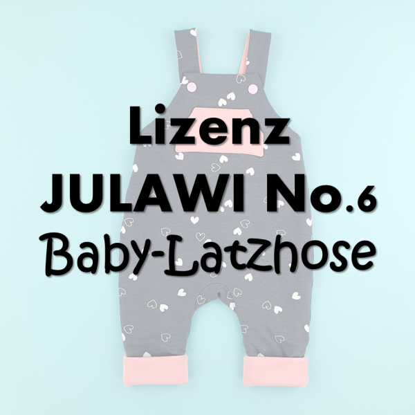 Lizenz für Baby-Latzhose | JULAWI No.6